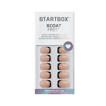 Classic Black Squoval Nails - XCOATPRESS