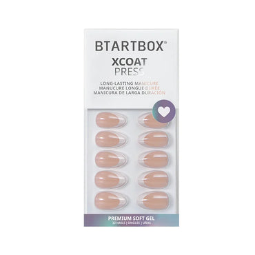 Classic Pearlescent Almond Nails - XCOATPRESS