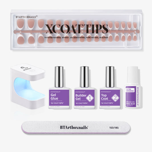 XCOATTIPS® French Kit - Extra Short Almond