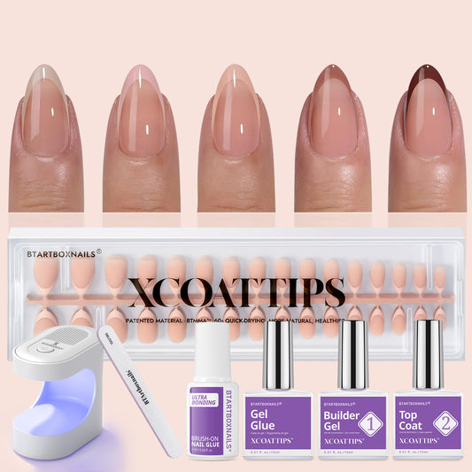 XCOATTIPS® Pastel French Kit - Almond