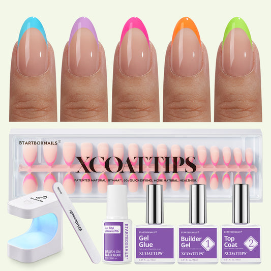 XCOATTIPS® Brighter Pastel French Kit - Almond