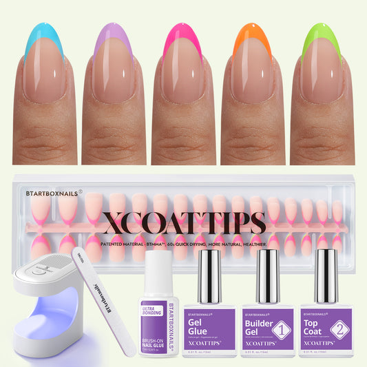 XCOATTIPS® Brighter Pastel French Kit - Almond