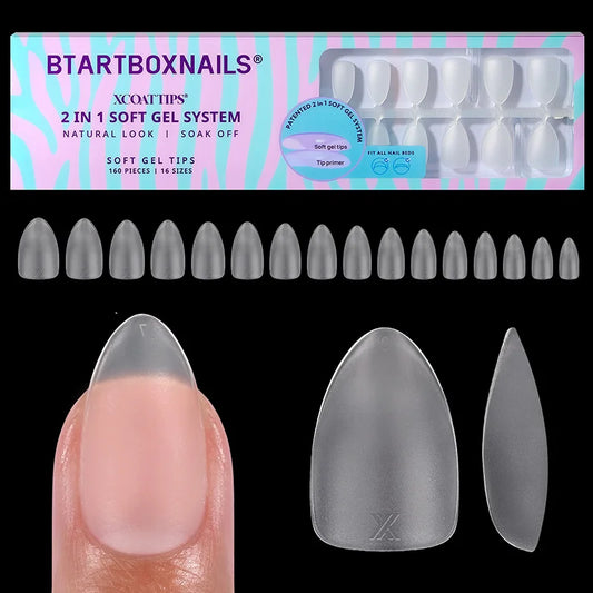 XCOATTIPS® Clear - Short Almond