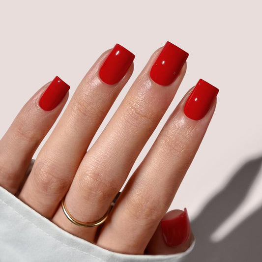 Hot Lap Square Nails - Soft Gel Press On