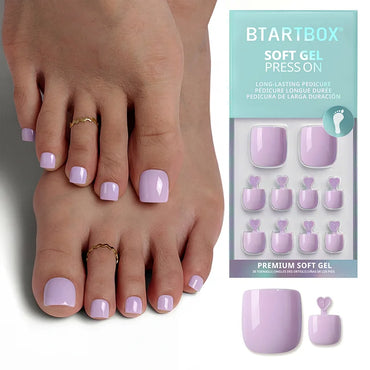First Step Square - Press On Toe Nail