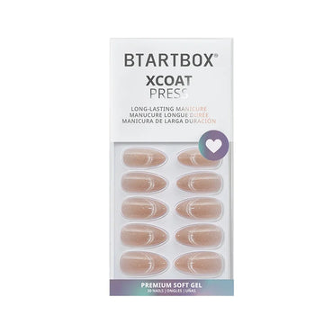 Sunlit Shimmer Almond Nails - XCOATPRESS