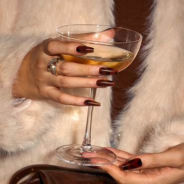 SOFTCOATTIPS™ Tortoiseshell - Medium Coffin 90 Pcs