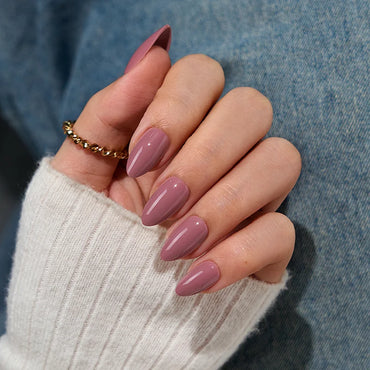 Daily Brew Short Almond Nails