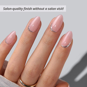 Glam Together series Short Almond Nails