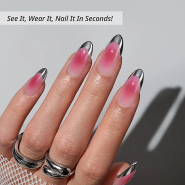 Lolita Razor Almond Nails - XCOATPRESS