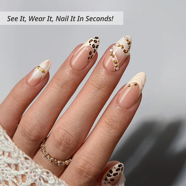 Cheeky Duo Almond Nails - Soft Gel Press On