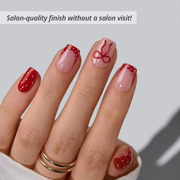 Weekend Getaway Series Extra Short Square Press On Nails