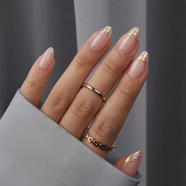 Athena Aurora Almond Nails - XCOATPRESS