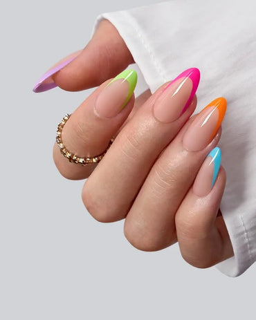 XCOATTIPS® French - Medium Almond Brighter Pastel Tips