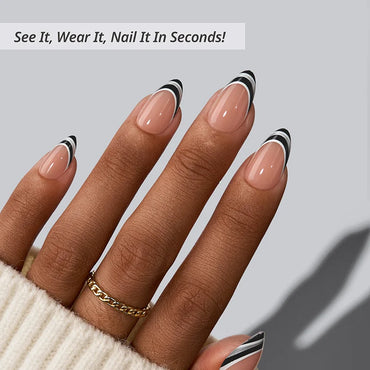 Veil Waltz Almond Nails - XCOATPRESS