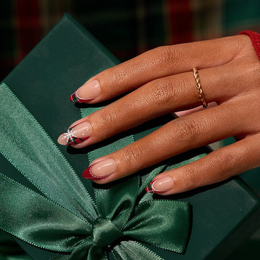 Christmas Collection Short Almond Nails