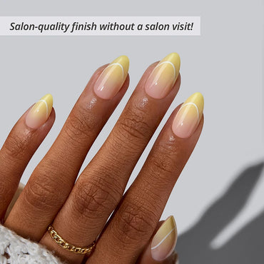 First Light Almond Nails - XCOATPRESS