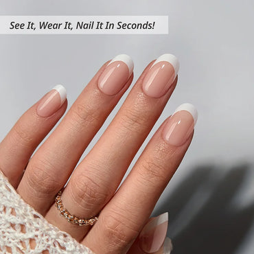 Chic Twins Oval Nails - XCOATPRESS