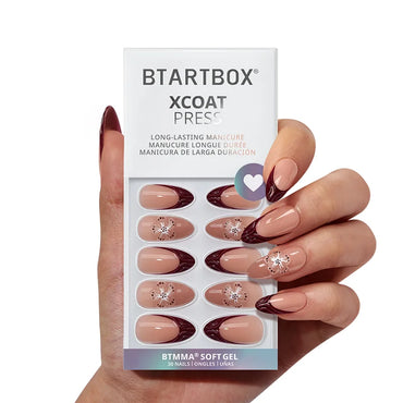 Rosewood Almond Nails - XCOATPRESS