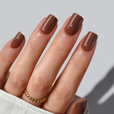 Pumpkin Latte Series Press On Nails