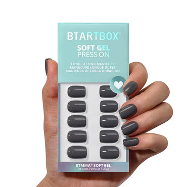 Fog Friend Square Nails - Soft Gel Press On