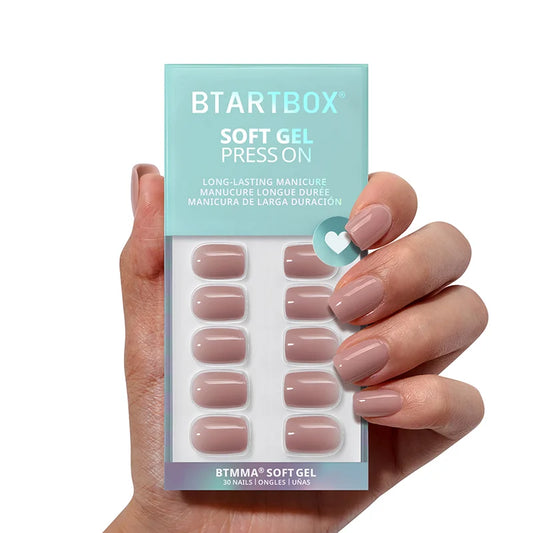 Clay Kiss Square Nails - Soft Gel Press On