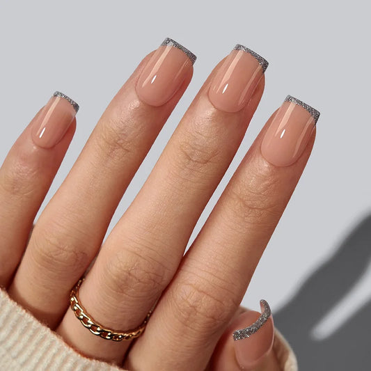 Ongles Carrés Fil de Glace - XCOATPRESS