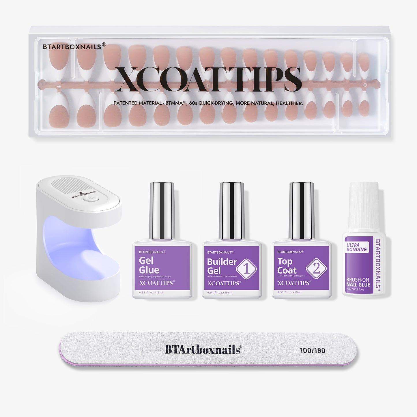 XCOATTIPS® Francese - Mandorla Media
