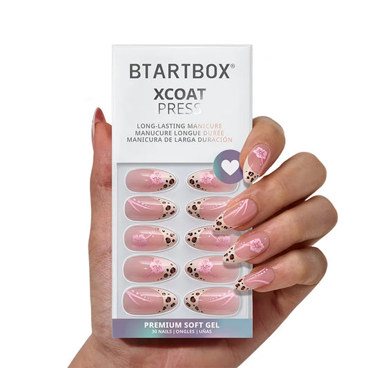 Wild Bloomery Almond Nails - XCOATPRESS