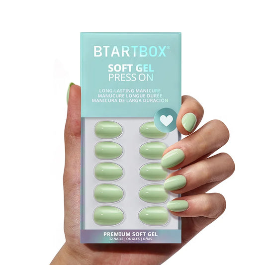 Garden Weekend Almond Nails - Soft Gel Press On