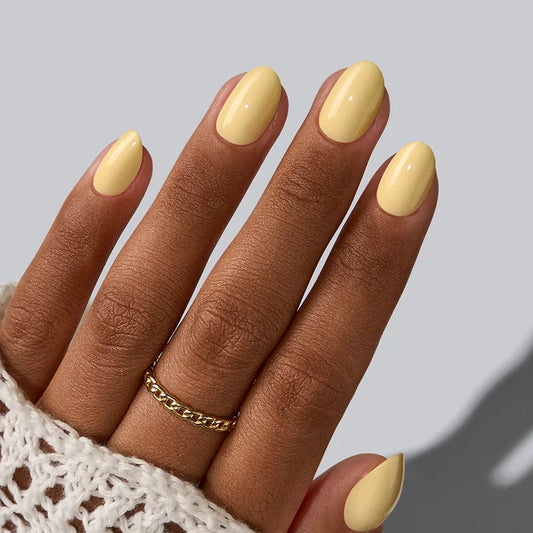Weekend Ease Oval Nails - Soft Gel Press On
