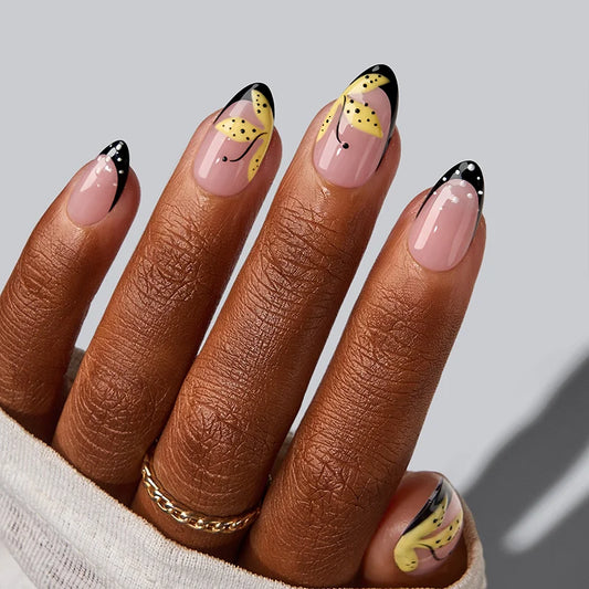 Uñas Almendra Weekend Ready - Press On Nails