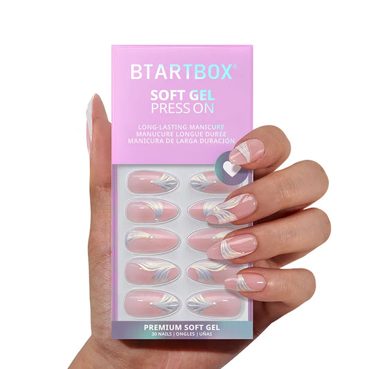 Pearlfin Almond Nails - Soft Gel Press On
