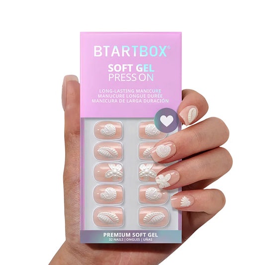 Tidefoss Squoval Nails - Soft Gel Press On