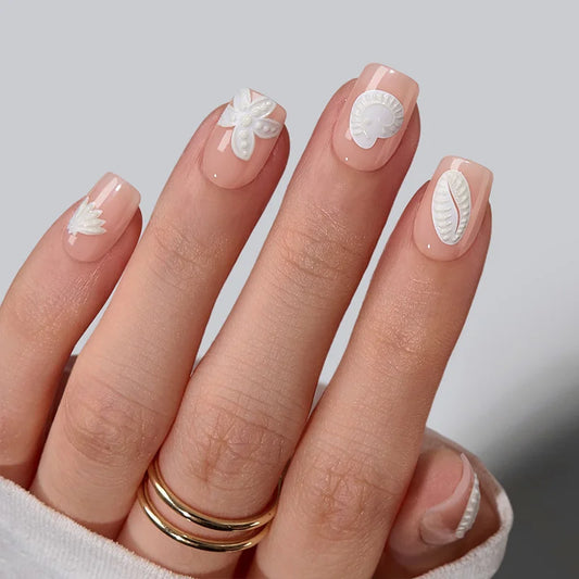 Tidefoss Squoval Nails - Soft Gel Press On