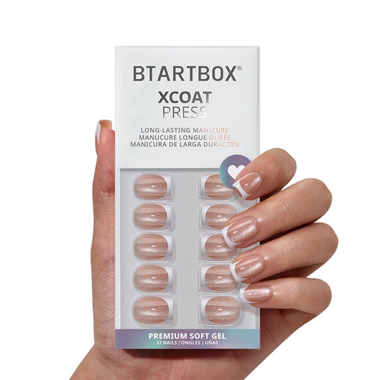 Glam Together Series Extra Short Squoval Nails