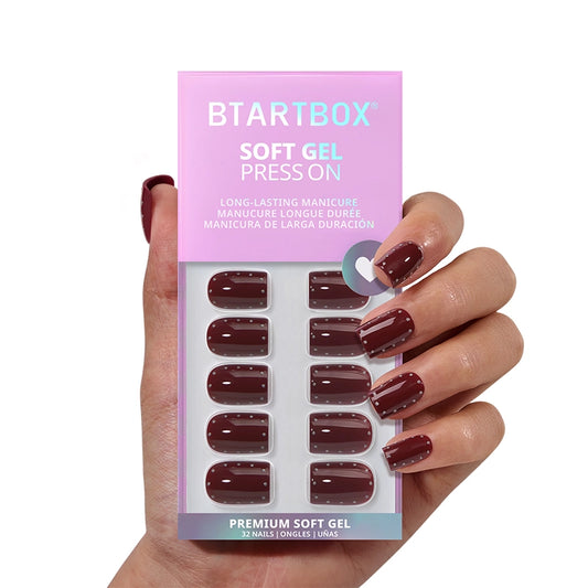 Glam Together series Extra Short Square Nails