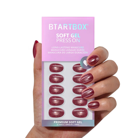Glam Together series Extra Short Oval Nails