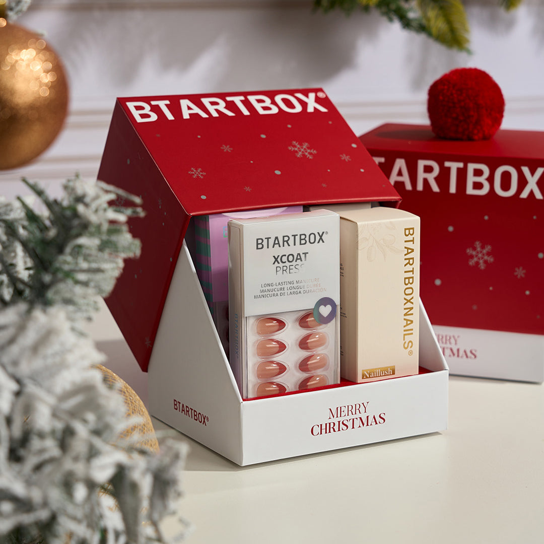 Press On Christmas Gift Boxes