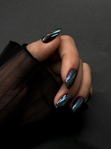 Magic Mirror Oval Nails - Soft Gel Press On