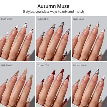 Autumn Muse Long Stiletto - XCOATPRESS