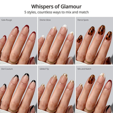 Whispers of Glamour Short Oval - XCOATPRESS