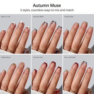 Autumn Muse Extra Short Square - XCOATPRESS