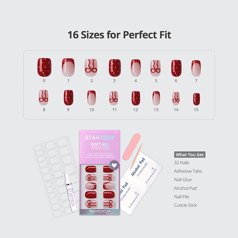 Weekend Getaway Series Extra Short Square Press On Nails