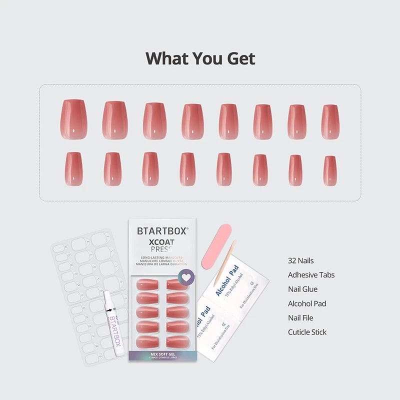 Warm Hug Coffin Nails - XCOATPRESS