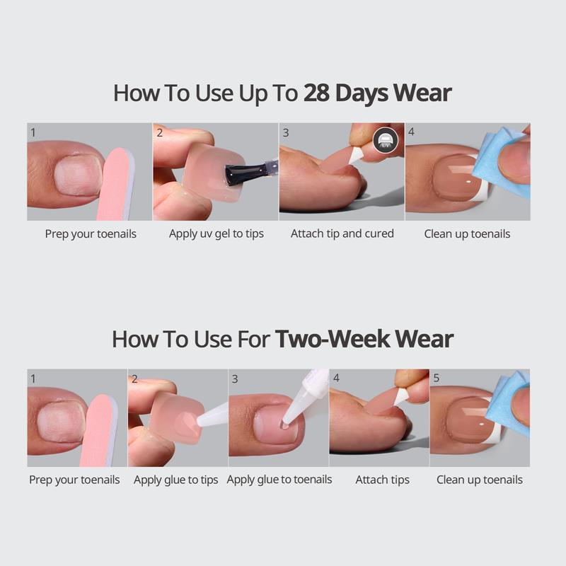 Exude Elegance Square - XCOATPRESS Toe Nail