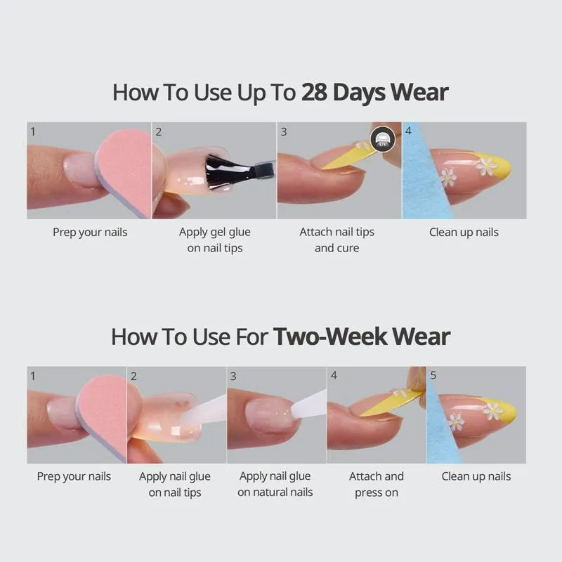 Chic Twins Oval Nails - XCOATPRESS