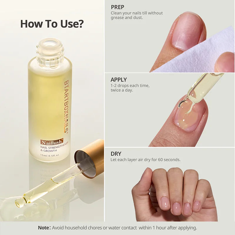 Naillush™ - Nail Strengthener & Growth