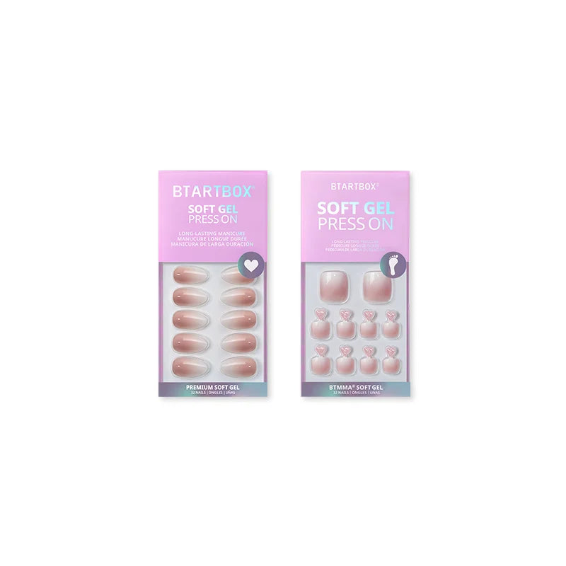 Ombre Mani & Pedi Press On Nails
