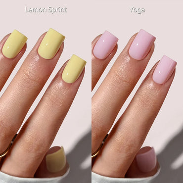 Soft Candy Square Press On Nails